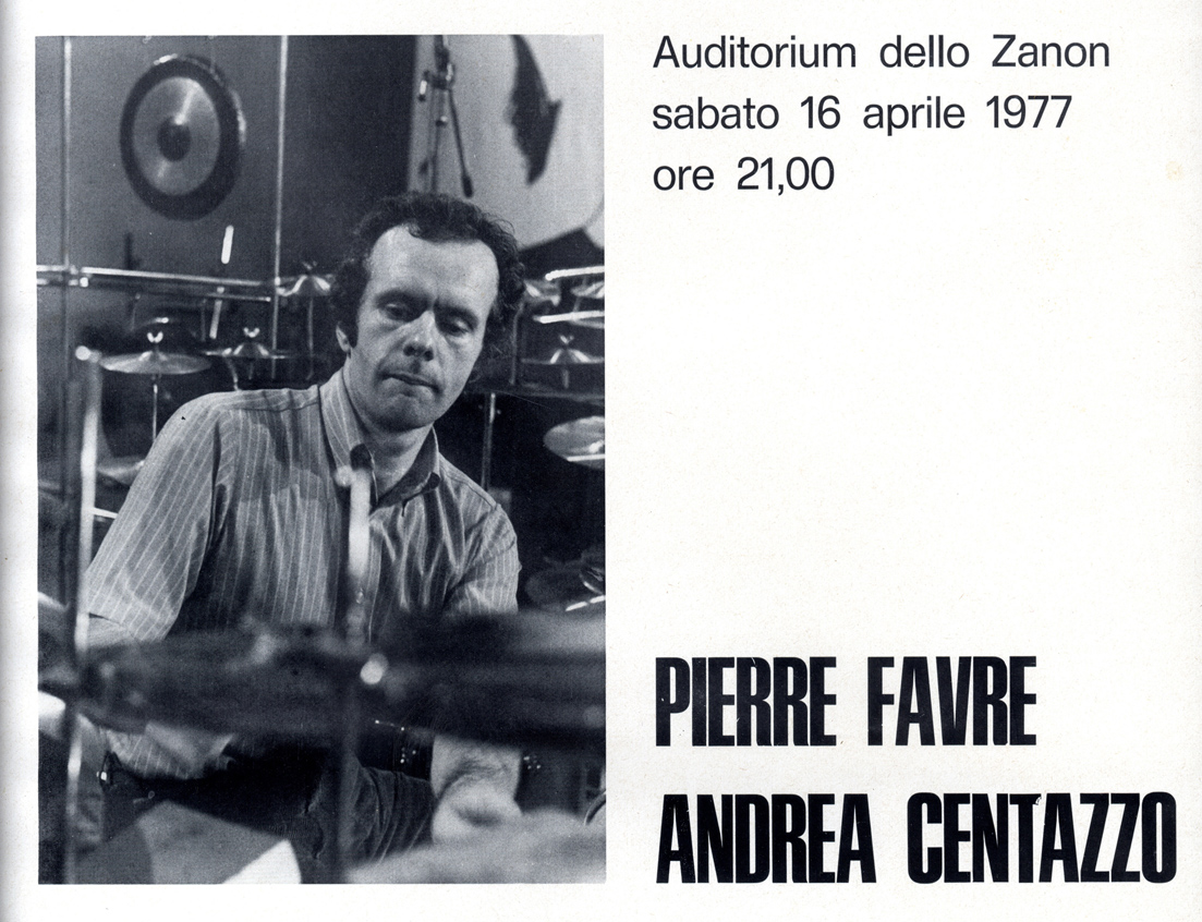 Favre - Centazzo, Udine, 1977, manifesto