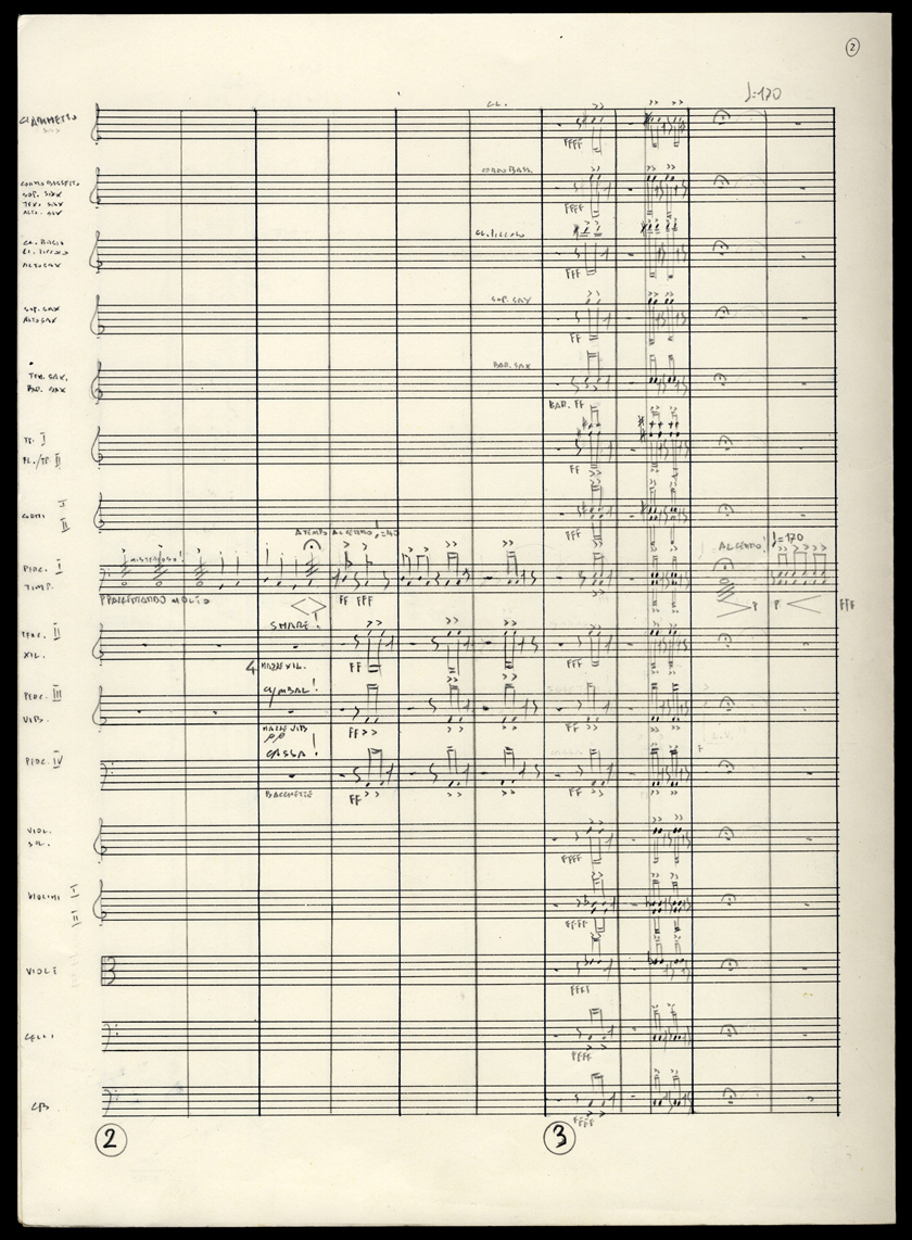 Andrea Centazzo, Cjant, 1983, autografo