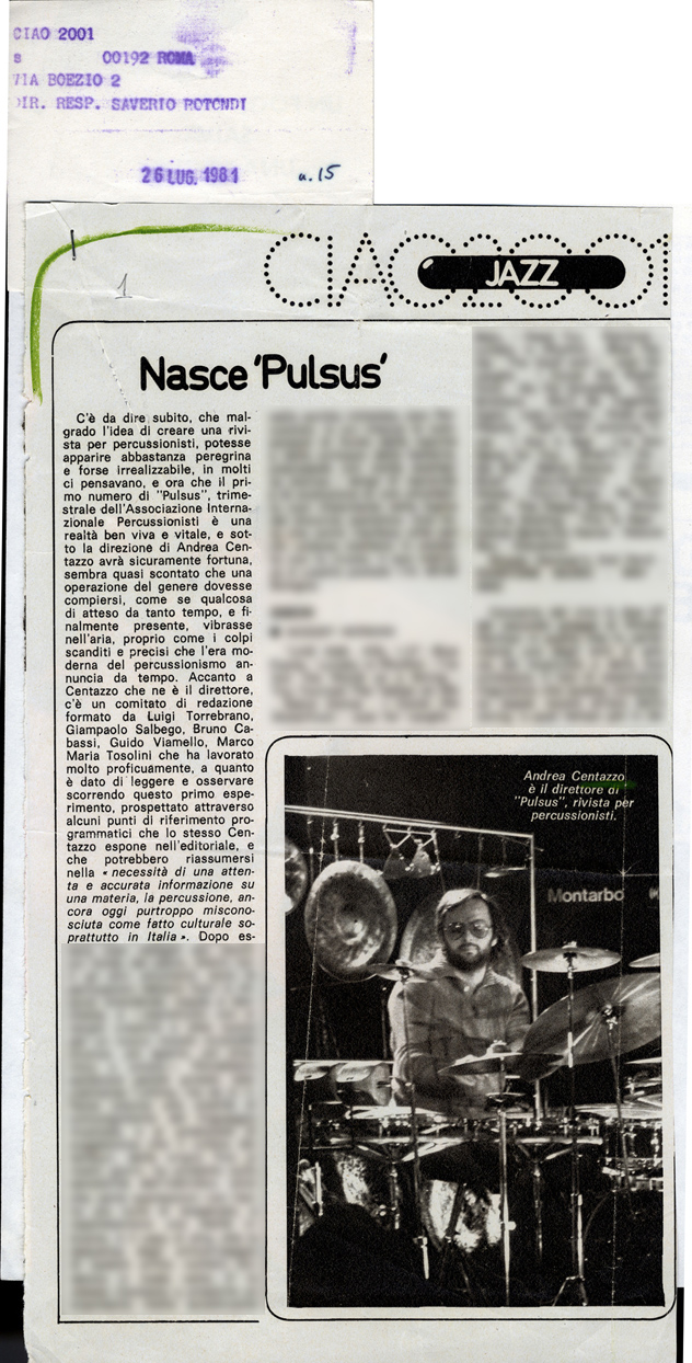 Pulsus, rassegna stampa, 1981