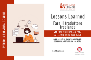 Traduttrice con libri, pc, tazza