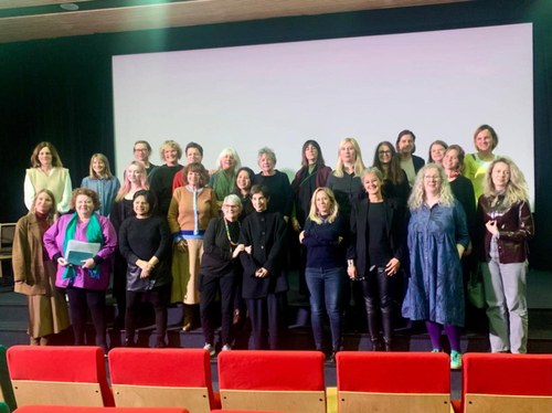 Janina Gardzielewska awaiting the opening of the Nicolaus Copernicus House Museum, Toruń, June 1, 1960, a photograph from the family album of Janina and Zygfryd Gardzielewski, from the collection of the University Library in Toruń