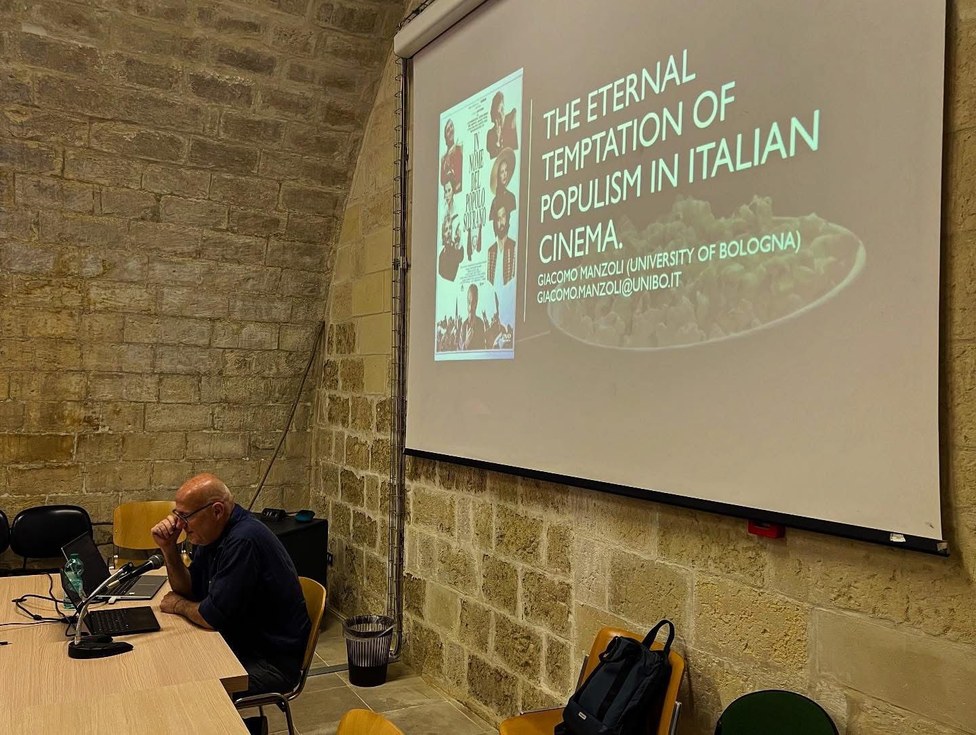 Lecture by Giacomo Manzoli