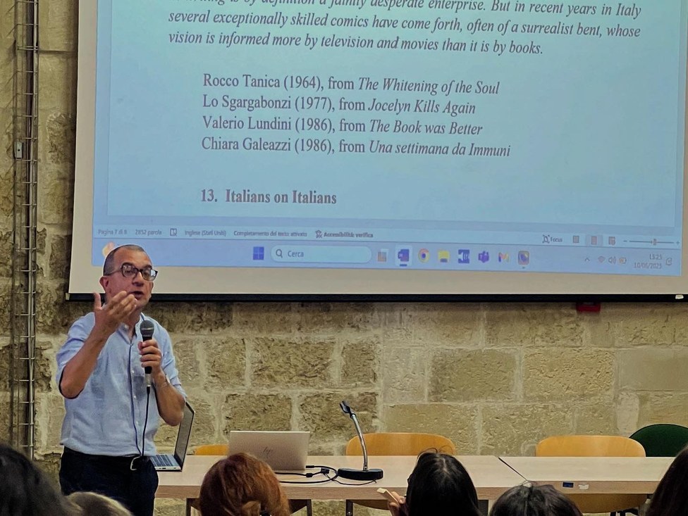 Lecture by Claudio Giunta