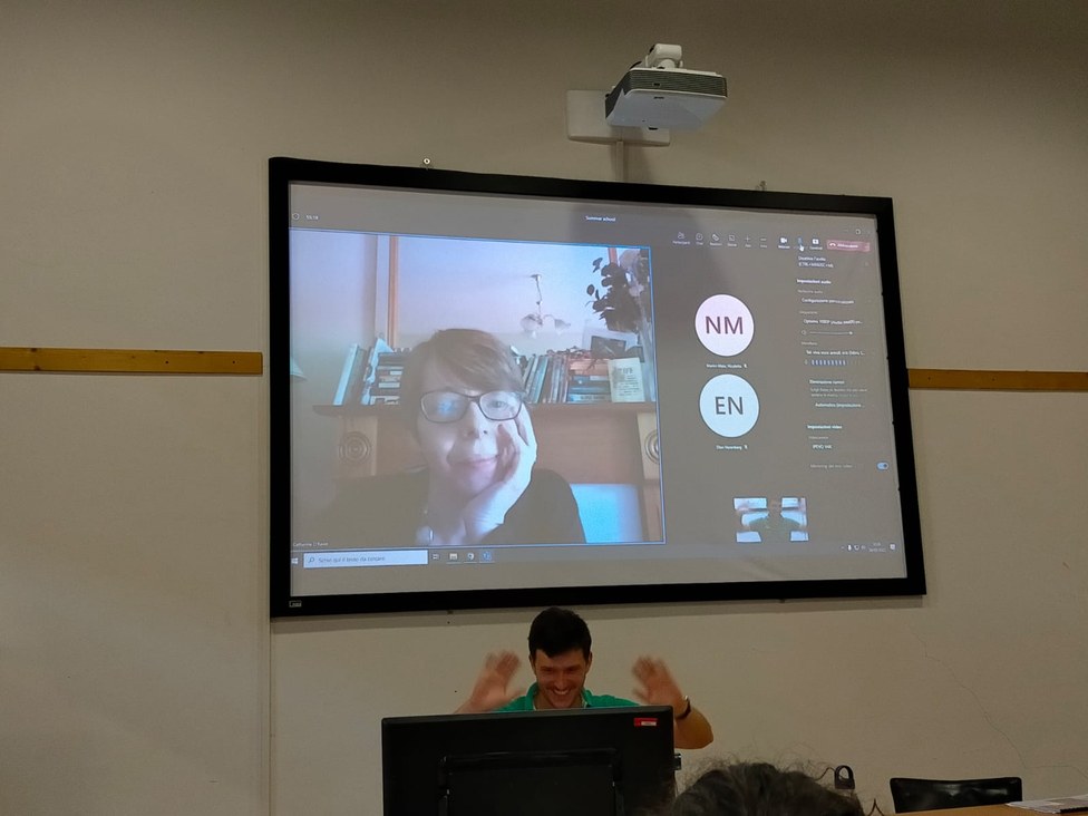 Blended lecture by Catherine O'Rawe