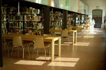 Sala di consultazione Biblioteca I.B. Supino
